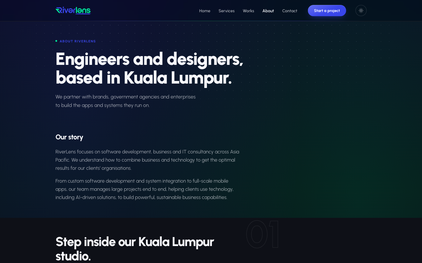 RiverLens about page