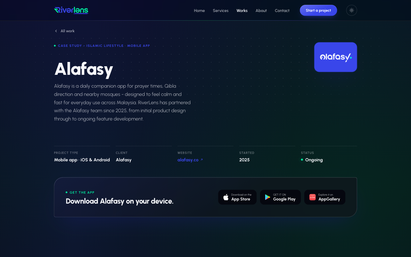 Alafasy case study page